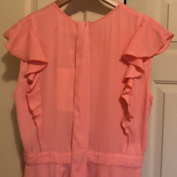 Christy Dawn Silk Blend Quinn Dress in Apricot - Picture 13 of 16